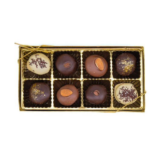 8 Piece Liqueur Truffle Gift Box