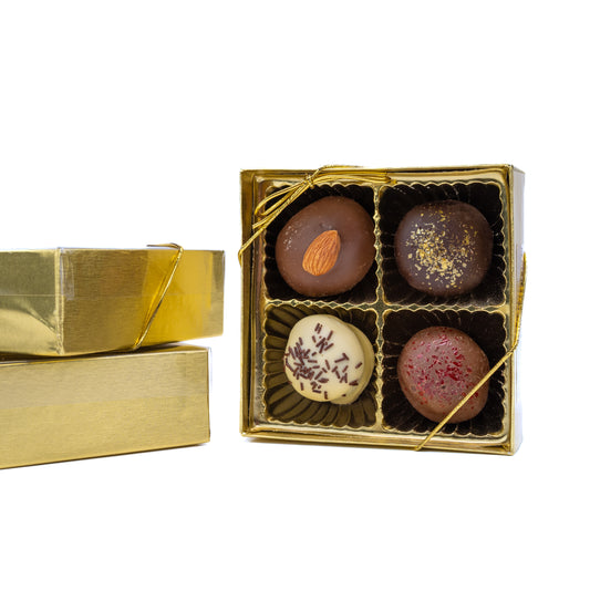 Premium Truffle 4-Piece Box