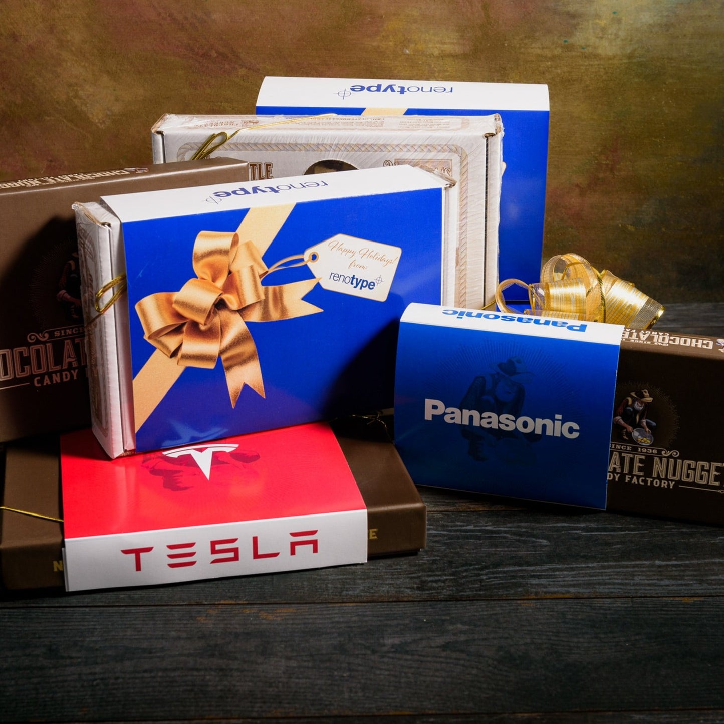 Custom Sleeve Peanut Brittle Box