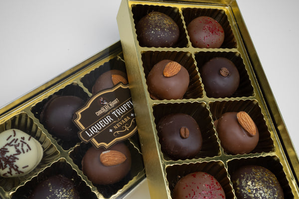 8 Piece Liqueur Truffle Gift Box