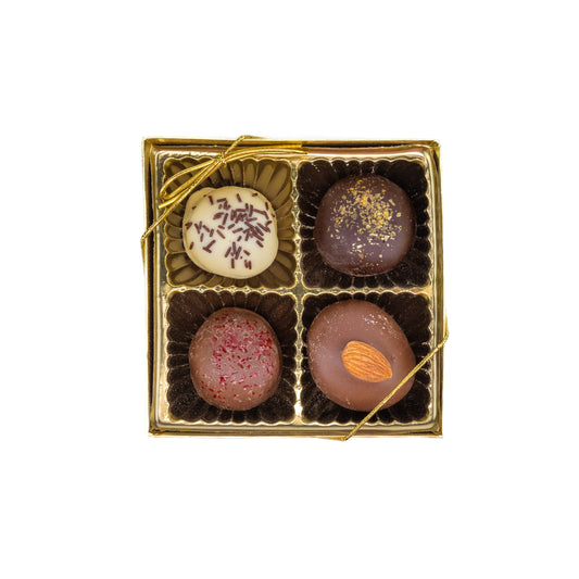Premium Truffle 4-Piece Box