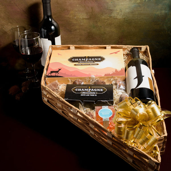 Champagne & Chocolate Gift Basket