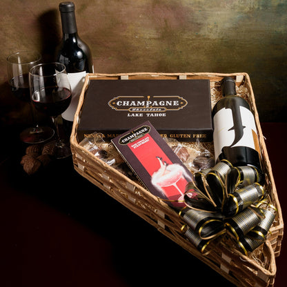 Champagne & Chocolate Gift Basket