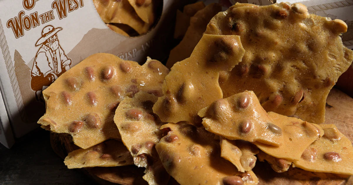 Peanut Brittle Gift Box Chocolate Nugget Candy Factory