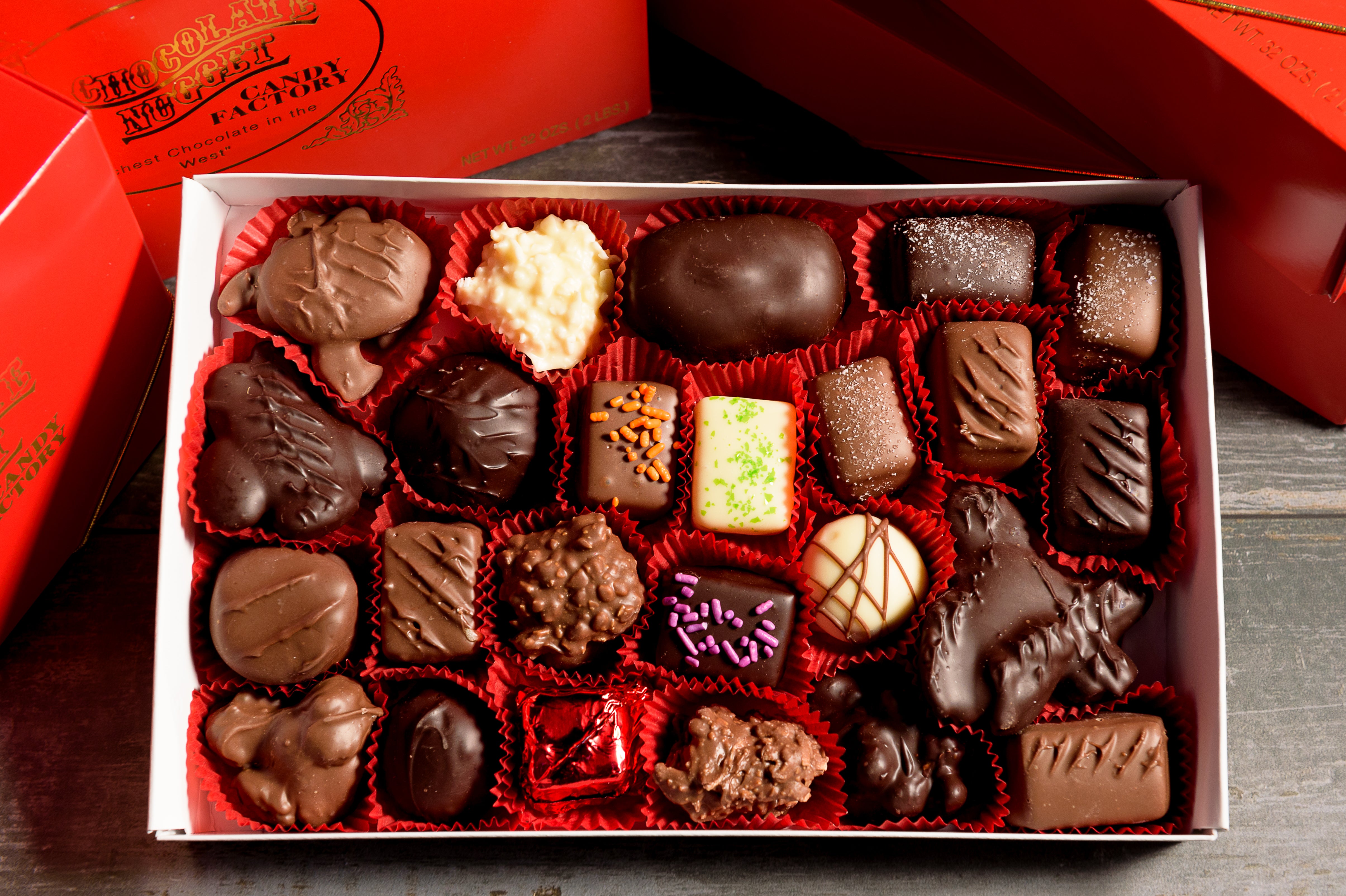 boxed chocolate candy
