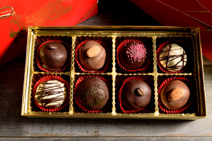 8 Piece Liqueur Truffle Gift Box