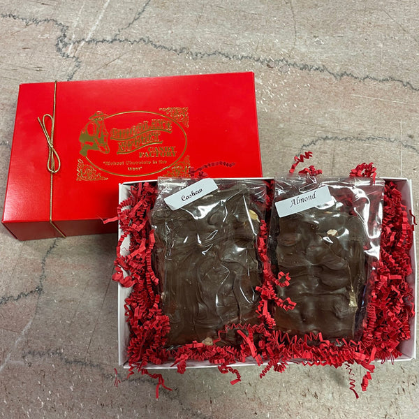 SUGAR FREE Chocolate Bark Gift Box - 1 LB